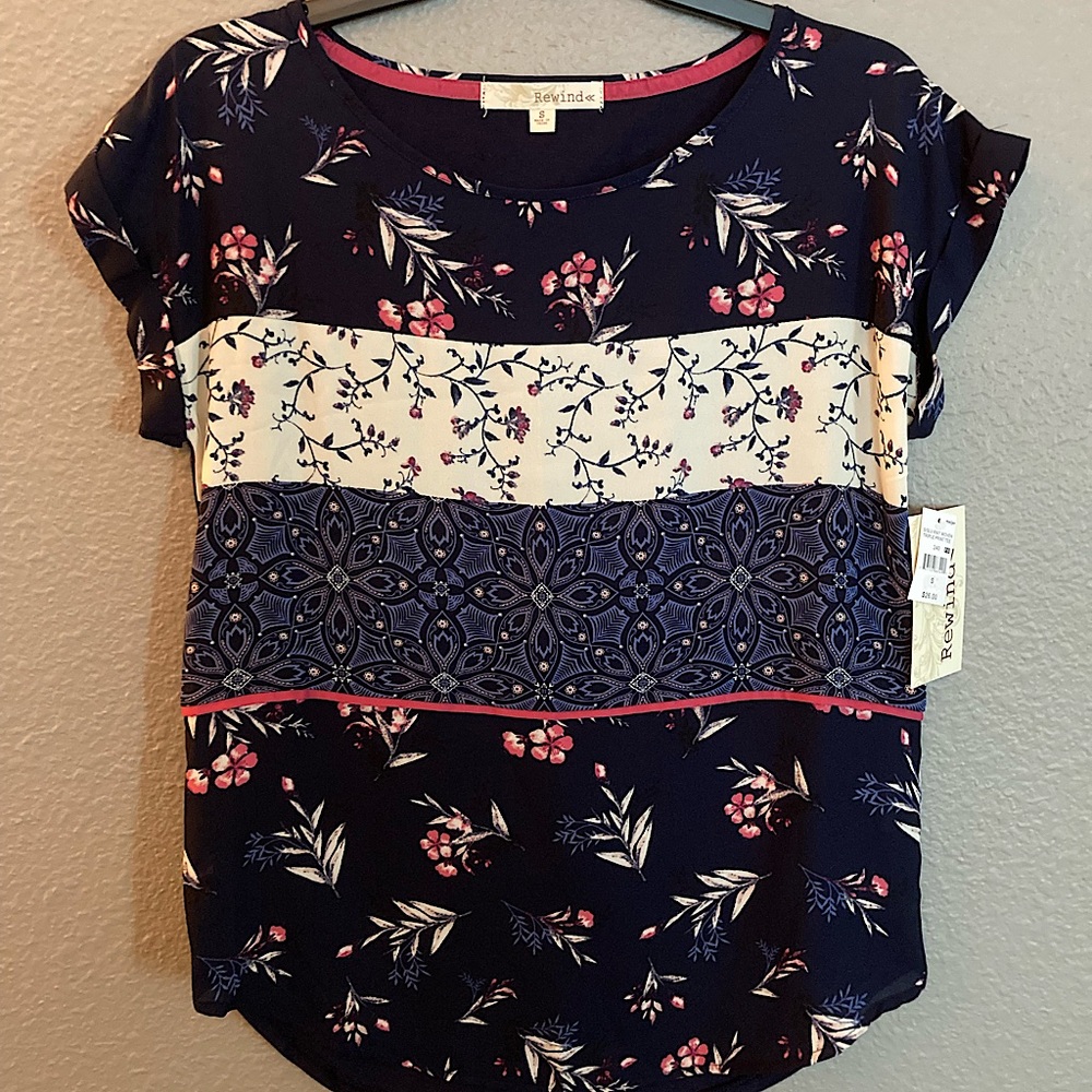 Rewind brand tunic, size S, with tags
